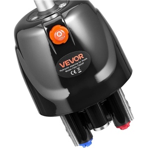 image:imageVEVOR Hydraulic Steering Helm Pump 150 HP Helm Pump for Boat with 69 MPa1000 psi Max Working Pressure Aluminum Alloy Housing Check Valve Replaceable Shaft Seal for Outboards Fishing Boats