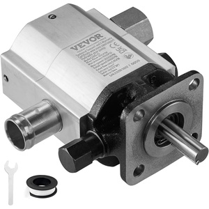 image:imageVEVOR Hydraulic Wood Log Splitter Pump 16GPM 2 Stage 4000PSI 1 Inlet 12 NPT Outlet 3600 RPM Aluminum Hydraulic Gear Pump for Small Engine Mounting Log Splitters Snowplow16GPM 4000PSI Pump