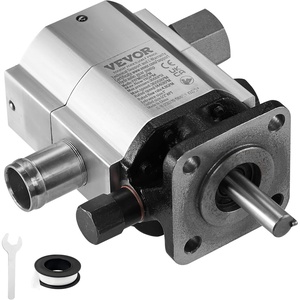 image:imageVEVOR Hydraulic Wood Log Splitter Pump 16GPM 2 Stage 4000PSI 1 Inlet 12 NPT Outlet 3600 RPM Aluminum Hydraulic Gear Pump for Small Engine Mounting Log Splitters Snowplow11GPM 3000PSI Pump