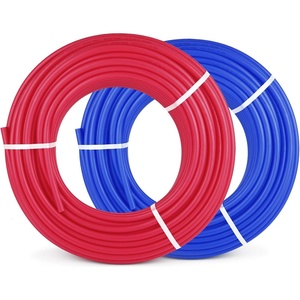 image:imageVEVOR Oxygen Barrier PEX Tubing 500Ft Red 58 Inch PEX Pipe Radiant Heat Floor O2 EVOH PexB Heat Durable Plumbing Flexible for Residential Commercial Heating Plumbing300Ft 12 Red  300Ft 12 Blue