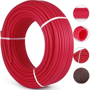 image:imageVEVOR Oxygen Barrier PEX Tubing 500Ft Red 58 Inch PEX Pipe Radiant Heat Floor O2 EVOH PexB Heat Durable Plumbing Flexible for Residential Commercial Heating Plumbing500Ft 12 Red