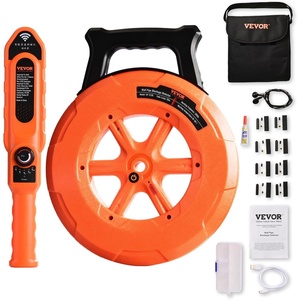 image:imageVEVOR Pipe Locators 100ft30m PVC Pipe Locators Underground IP67 Waterproof Pipe Blockage Detector with Adjustable Sensitivity Sewer Wall Scanner Plumbing Tool for PVC Plastic Metal Water Pipes
