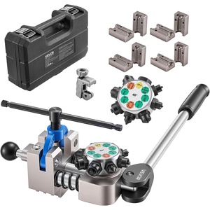 image:imageVEVOR Professional Brake Line Flaring Tool 45 Degree Double Flare Bubble Flare Tool Kit for 316 14 516 38 Copper Aluminum Thin Steel Tubes45 Degree