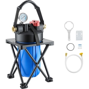 image:imageVEVOR RV Water Filter 45 x 10 in Water Filter System with Replaceable Cartridge for RV Remove Sediments Chlorine Bad Tastes Odors and Most Contaminants RV Filter for Campers BoatsR14510inch