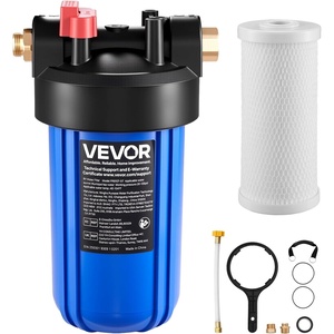 image:imageVEVOR RV Water Filter 45 x 10 in Water Filter System with Replaceable Cartridge for RV Remove Sediments Chlorine Bad Tastes Odors and Most Contaminants RV Filter for Campers Boats45 x 10 inch