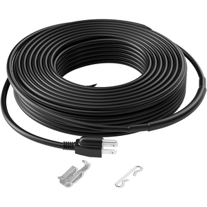 image:imageVEVOR SelfRegulating Pipe Heating Cable 80FT 5WFT Heat Tape for Pipes Roof Snow Melting Deicing Gutter and Pipe Freeze Protection100FT