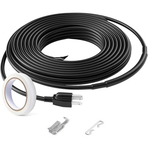 image:imageVEVOR SelfRegulating Pipe Heating Cable 80FT 5WFT Heat Tape for Pipes Roof Snow Melting Deicing Gutter and Pipe Freeze Protection12FT
