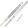 image:imageVEVOR 1 Pair Full Extension Drawer Slides 18 20 22 28 30 32 36 38 40 44 48 52 56 60 in 500 lbs Load Capacity Locking Drawer Slides Ball Bearing with Lock Side Mount Drawer Slide Rail44 inch