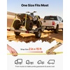 image:imageVEVOR 6 Pack 2 x 15 Ratchet Straps Heavy Duty Tie Down with Double J Hook 5000 lbs Break Strength Carry Bag Tie Down Ratcheting for Moving Trailers Motorcycles Kayaks Car Roof2 x 15  6 PACK