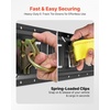 image:imageVEVOR ETrack TieDown Rail Kit 36 Pcs Set Etrack Kit 8 E Track Rails 5ft4ft2ft1ft 2 Ratchet Straps amp 8 ORings amp 8 TieOffs with DRing amp 2 Single Slots amp 16 End Caps Fit for Vans Trailers5FT4FT2FT1FT