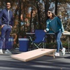 image:imageVEOVR Cornhole Set Corn Hole Game Boards Wood Portable Toss Board Indoor and Outdoor Cornhole Play for Adults for Yard Backyard Beach Camping 4x2 ft DIY