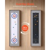 image:imageVEVOR 7ft 9ft 12ft Shuffleboard Table for Family Game Room Shuffle Board with ScratchResistant Playfield Legs 8 Pucks Wax Brush for Smooth Fast Puck Action7ft