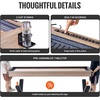 image:imageVEVOR 7ft 9ft 12ft Shuffleboard Table for Family Game Room Shuffle Board with ScratchResistant Playfield Legs 8 Pucks Wax Brush for Smooth Fast Puck Action9 ft