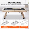 image:imageVEVOR 7ft Multi Game Table with DiningTennisand Pool Tablefor Family Game Room Adults Includes Full Set of AccessoriesFoldable Pool Table