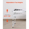 image:imageVEVOR 8 Foot Portable Beer Pong Table Folding Tailgate Table Cup Holes Dry Erase Markers and Carrying Handles Adjustable Height Lightweight Table for Office Tailgate Party amp Camping White