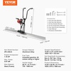 image:imageVEVOR Concrete Power Screed 8ft Aluminum Board Straight Edge Bar Set 4 Stroke Cement Finishing Vibrating Motor with Height Adjustable Handles High Efficient Concrete Tools 6500RPM6FT