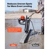 image:imageVEVOR Concrete Power Screed 8ft Aluminum Board Straight Edge Bar Set 4 Stroke Cement Finishing Vibrating Motor with Height Adjustable Handles High Efficient Concrete Tools 6500RPM12ft