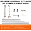 image:imageVEVOR Concrete Power Screed 8ft Aluminum Board Straight Edge Bar Set 4 Stroke Cement Finishing Vibrating Motor with Height Adjustable Handles High Efficient Concrete Tools 6500RPM6FT8FT11FT