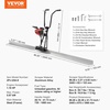 image:imageVEVOR Concrete Power Screed 8ft Aluminum Board Straight Edge Bar Set 4 Stroke Cement Finishing Vibrating Motor with Height Adjustable Handles High Efficient Concrete Tools 6500RPM8FT