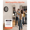 image:imageVEVOR Dartboard with 6 Darts amp Scoring Kit SelfHealing Sisal Fibers Dartboard with StapleFree Bullseye amp Rotating Number Ring 177 Professional Steel Tip Dart Board Set for Home Party Game Rooms