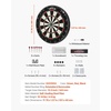 image:imageVEVOR Dartboard with 6 Darts amp Scoring Kit SelfHealing Sisal Fibers Dartboard with StapleFree Bullseye amp Rotating Number Ring 177 Professional Steel Tip Dart Board Set for Home Party Game Rooms