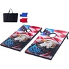 image:imageVEVOR Cornhole Set 4x2 ft Corn Hole Game Boards Wood Portable Toss BoardColorful