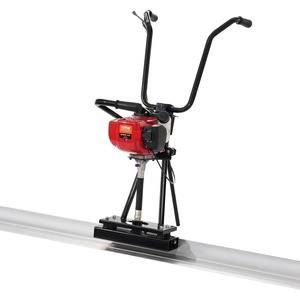 image:imageVEVOR Concrete Power Screed 8ft Aluminum Board Straight Edge Bar Set 4 Stroke Cement Finishing Vibrating Motor with Height Adjustable Handles High Efficient Concrete Tools 6500RPM6FT