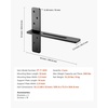 image:imageVEVOR T Shelf Brackets 200 lbs Capacity 2 Pcs 16 inch Solid Steel Heavy Duty with Screws for Floating Shelves Countertop Support Hardware14x289x12 in