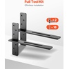 image:imageVEVOR T Shelf Brackets 200 lbs Capacity 2 Pcs 16 inch Solid Steel Heavy Duty with Screws for Floating Shelves Countertop Support Hardware16x289x12 in