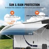 image:imageVEVOR RV Awning Fabric Replacement 192 Fabric Length for 20 Awning Heavy Duty 3Ply 16oz PVC Camper Awning Fabric Waterproof amp UV Protection Outdoor Canopy for RV Trailer Motorhome Blue FadeBlue Fade
