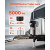 image:imageVEVOR 5000 lbs Electric Trailer Jack Heavy Duty RV Electric Power Tongue Jack with 2 Way Connector Remote Control Crank Handle amp Weatherproof Jack Cover 10283 Lift for Trailers amp Campers572 in