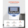 image:imageVEVOR Commercial Ice Maker Machine with 2 Water Inlets 100lbs24H Ice Maker with 33lbs Storage Bin 45 Ice Cubes in 15 Mins LED Digital Display Freestanding amp SelfCleaning for Bar Office Restaurant