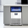image:imageVEVOR Commercial Ice Maker Machine with 2 Water Inlets 100lbs24H Ice Maker with 33lbs Storage Bin 45 Ice Cubes in 15 Mins LED Digital Display Freestanding amp SelfCleaning for Bar Office Restaurant
