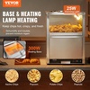 image:imageVEVOR Nacho Chip Warmer 845QT Stainless Steel Machine with Warming Light Deflection Board for Popcorn Potato Chips Peanuts
