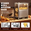 image:imageVEVOR Nacho Chip Warmer 845QT Stainless Steel Machine with Warming Light Deflection Board for Popcorn Potato Chips Peanuts