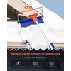 image:imageVEVOR Snow Roof Rake 17 in Aluminum Blade 41172 ft Adjustable Roof Snow Scraper with Wheels amp Slide Lightweight Snows Removal Tool for House Rooftop Leaves Debris Clearing17 Aluminum Blade x 172ft Reach