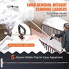 image:imageVEVOR Snow Roof Rake 17 in Aluminum Blade 41172 ft Adjustable Roof Snow Scraper with Wheels amp Slide Lightweight Snows Removal Tool for House Rooftop Leaves Debris ClearingAluminium Blade  21ft Reach