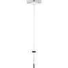 image:imageVEVOR Snow Roof Rake 17 in Aluminum Blade 41172 ft Adjustable Roof Snow Scraper with Wheels amp Slide Lightweight Snows Removal Tool for House Rooftop Leaves Debris ClearingAluminium Blade  21ft Reach