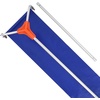 image:imageVEVOR Snow Roof Rake 17 in Aluminum Blade 41172 ft Adjustable Roof Snow Scraper with Wheels amp Slide Lightweight Snows Removal Tool for House Rooftop Leaves Debris Clearing17 Aluminum Blade x 172ft Reach