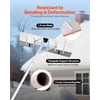 image:imageVEVOR Snow Roof Rake 26 in Aluminum Blade 7520 ft Adjustable Roof Snow Scraper with Wheels AntiSlip Handle Snow Removal Tool Lightweight House Rooftop Rake for Leaves Debris Removal26 Blade x 20ft Reach