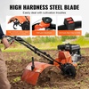 image:imageVEVOR Tiller Cultivator 212CC 4Stroke Garden Cultivator Tiller with 4 Steel Adjustable Rear Tines for Lawn Garden and Field Soil Cultivation  with 4 Steel Adjustable Rear Tines for Lawn Garden Field Soil Cultivation 6614x1968x3937 inch Max Depth 393 inch212CC 4Stroke