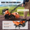 image:imageVEVOR Tiller Cultivator 212CC 4Stroke Garden Cultivator Tiller with 4 Steel Adjustable Rear Tines for Lawn Garden and Field Soil Cultivation  with 4 Steel Adjustable Rear Tines for Lawn Garden Field Soil Cultivation 6614x1968x3937 inch Max Depth 393 inch212CC 4Stroke
