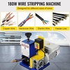 image:imageHappybuy Automatic Electric Wire Stripping Machine 005098Portable Dark Blue Wire Stripper Wire Stripping Machine Tool for Scrap Copper Recycling Dark Blue