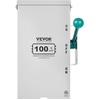 image:imageVEVOR 100A Manual Transfer Switch Generator Transfer Switch for Home 24000W DoubleThrow Safety Switch NEMA 3R OutdoorIndoor ETL Certified100 Amp
