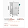 image:imageVEVOR 100A Manual Transfer Switch Generator Transfer Switch for Home 24000W DoubleThrow Safety Switch NEMA 3R OutdoorIndoor ETL Certified100 Amp