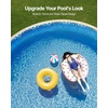image:imageVEVOR 15 x 30 ft Oval Pool Liner Duobead Above Ground Pool Liners 52in Wall Height Durable Standard Gauge Vinyl Designed for Steel Sided AboveGround Swimming PoolsRound