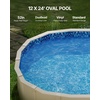image:imageVEVOR 15 x 30 ft Oval Pool Liner Duobead Above Ground Pool Liners 52in Wall Height Durable Standard Gauge Vinyl Designed for Steel Sided AboveGround Swimming PoolsOval