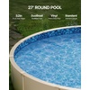 image:imageVEVOR 15 x 30 ft Oval Pool Liner Duobead Above Ground Pool Liners 52in Wall Height Durable Standard Gauge Vinyl Designed for Steel Sided AboveGround Swimming PoolsRound