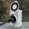 image:imageVEVOR 30 Amp Generator Cord and Power Inlet Box 50 FT 125250V NEMA L1430P to L1430R Heavy Duty Extension Power Cord SJTW 10 Gauge 7500W PreDrilled Inlet Box for Generator to House ETL Listed25 FT