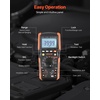 image:imageVEVOR Digital Multimeter 6000Count TRMS DCAC Voltmeter Current Tester AutoRanging Multimeter for Current Voltage Resistance Capacitance Temperature Diodes Continuity Low Impedance Measurment1000V No current detection